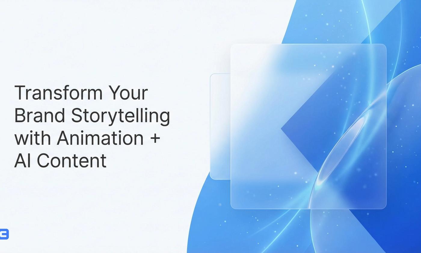 Transform Your Brand Storytelling with Animation + AI Content