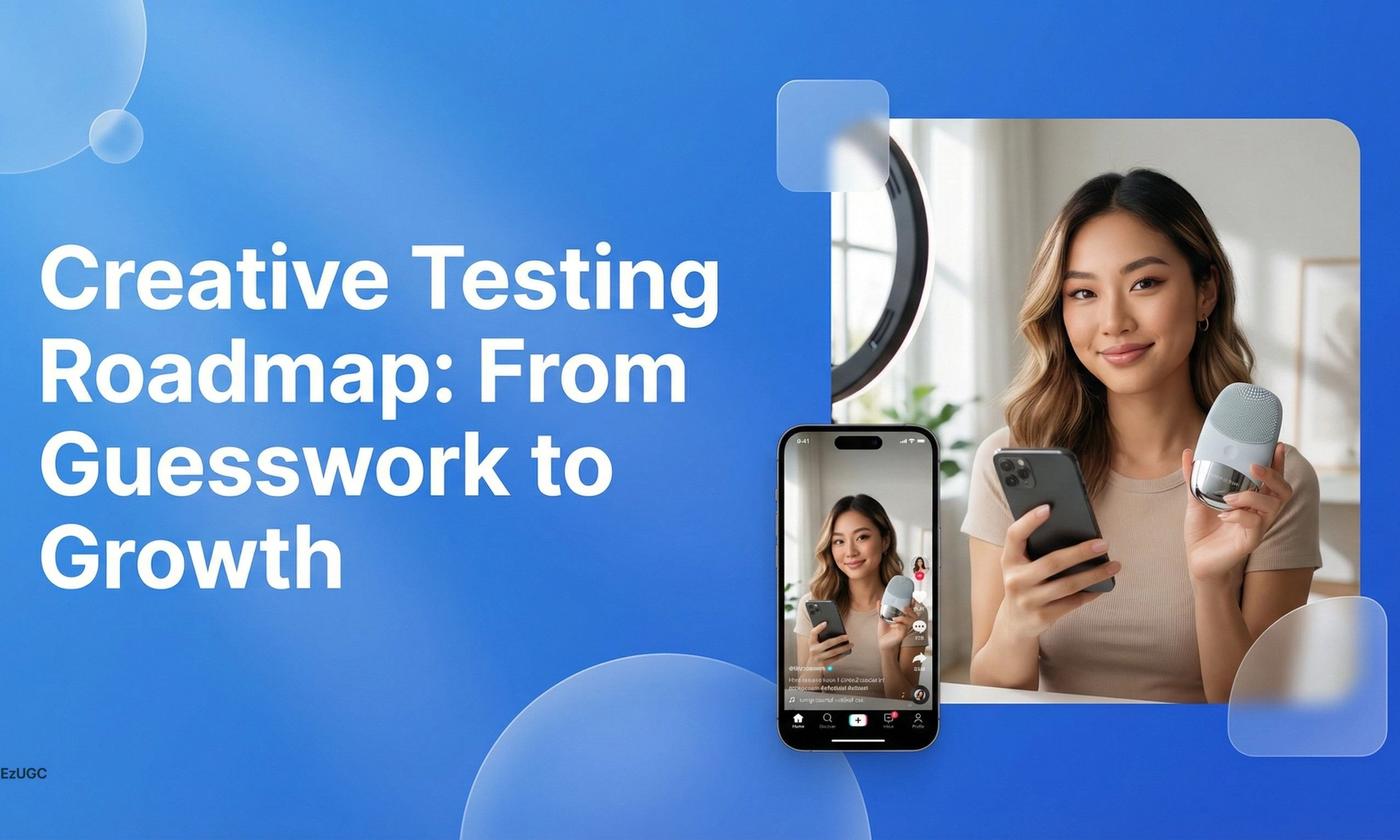Creative Testing Roadmap: From Guesswork to Growth - EzUGC Blog