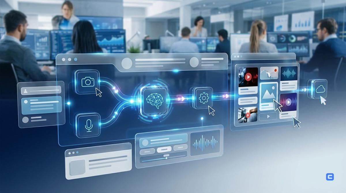 Illustration for AI UGC Production Workflow for Growth Teams