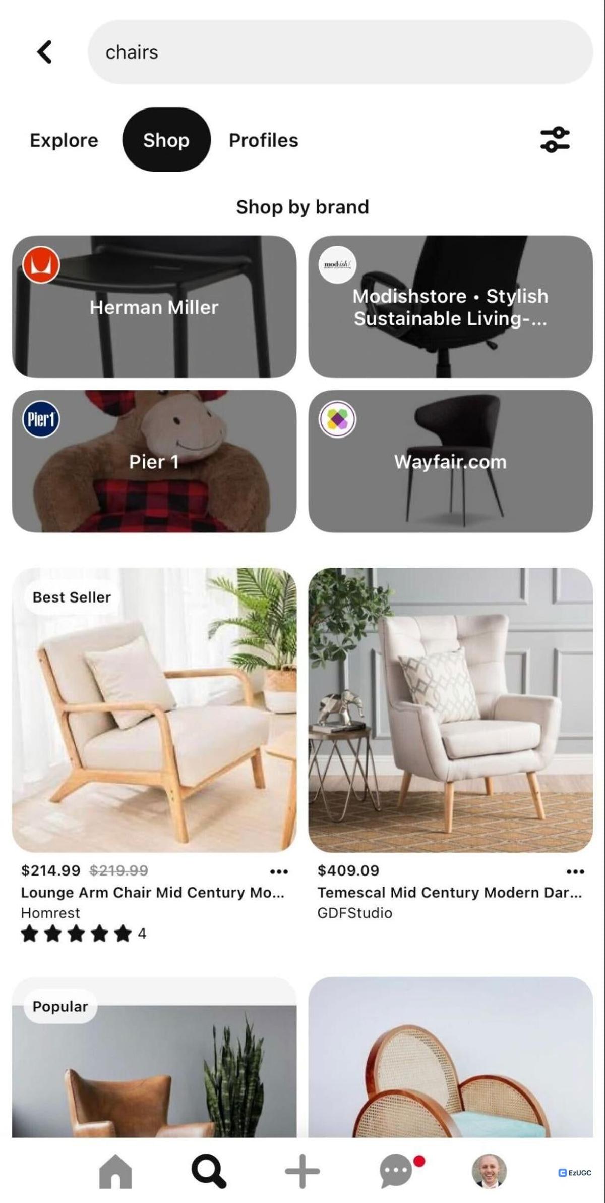 product pin on Pinterest