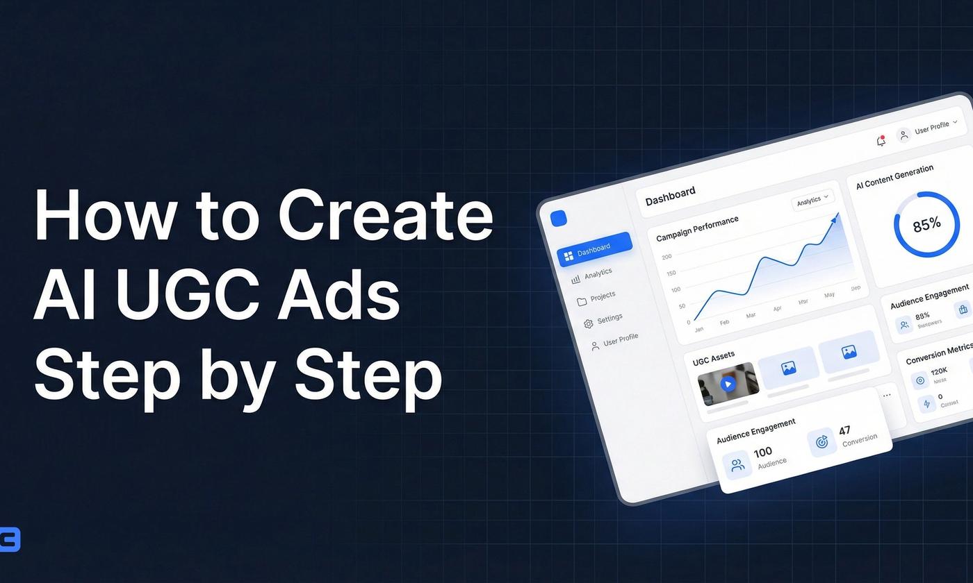 How to Create AI UGC Ads Step by Step