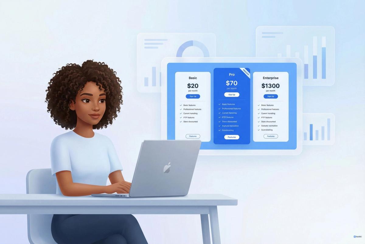 Synthesia pricing comparison showing Free, Starter, Creator, and Enterprise plans