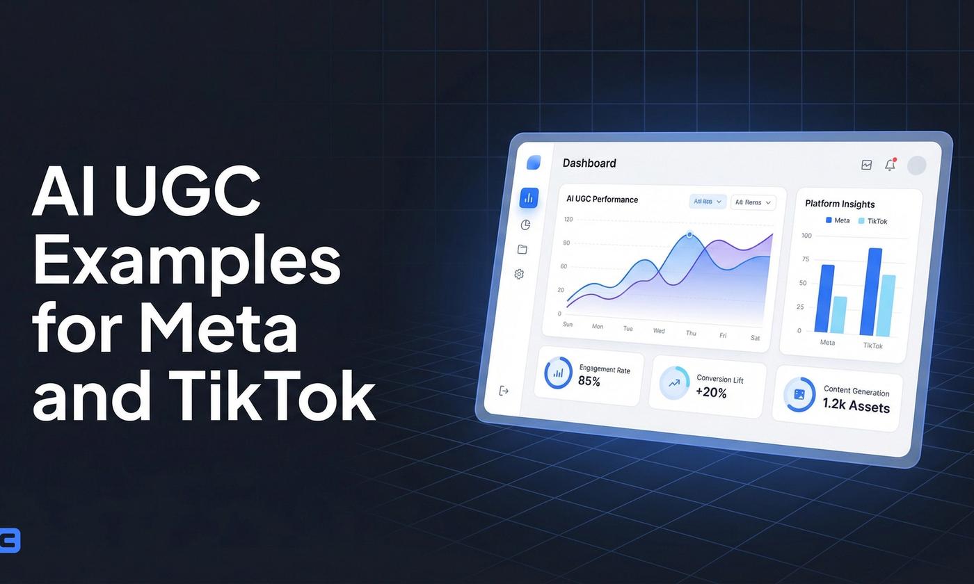 AI UGC Examples for Meta and TikTok