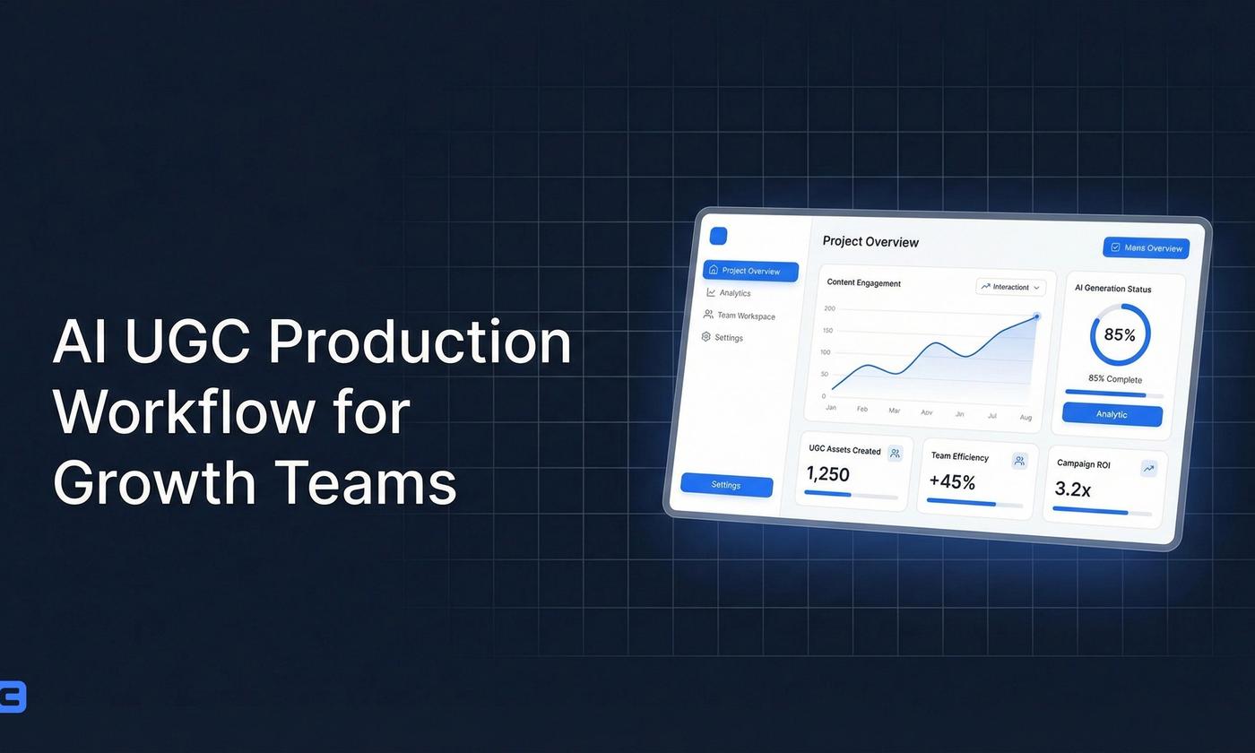 AI UGC Production Workflow for Growth Teams