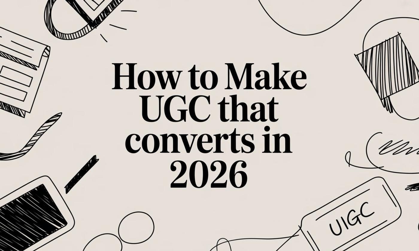 Flowchart comparing UGC creation methods: DIY using smartphone camera and mobile editing, versus AI using prompts, algorithms, and automated scheduling, ending in an engagement loop.