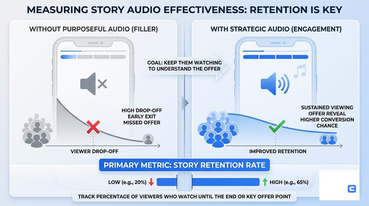 Editorial illustration for How to measure whether Story audio is working