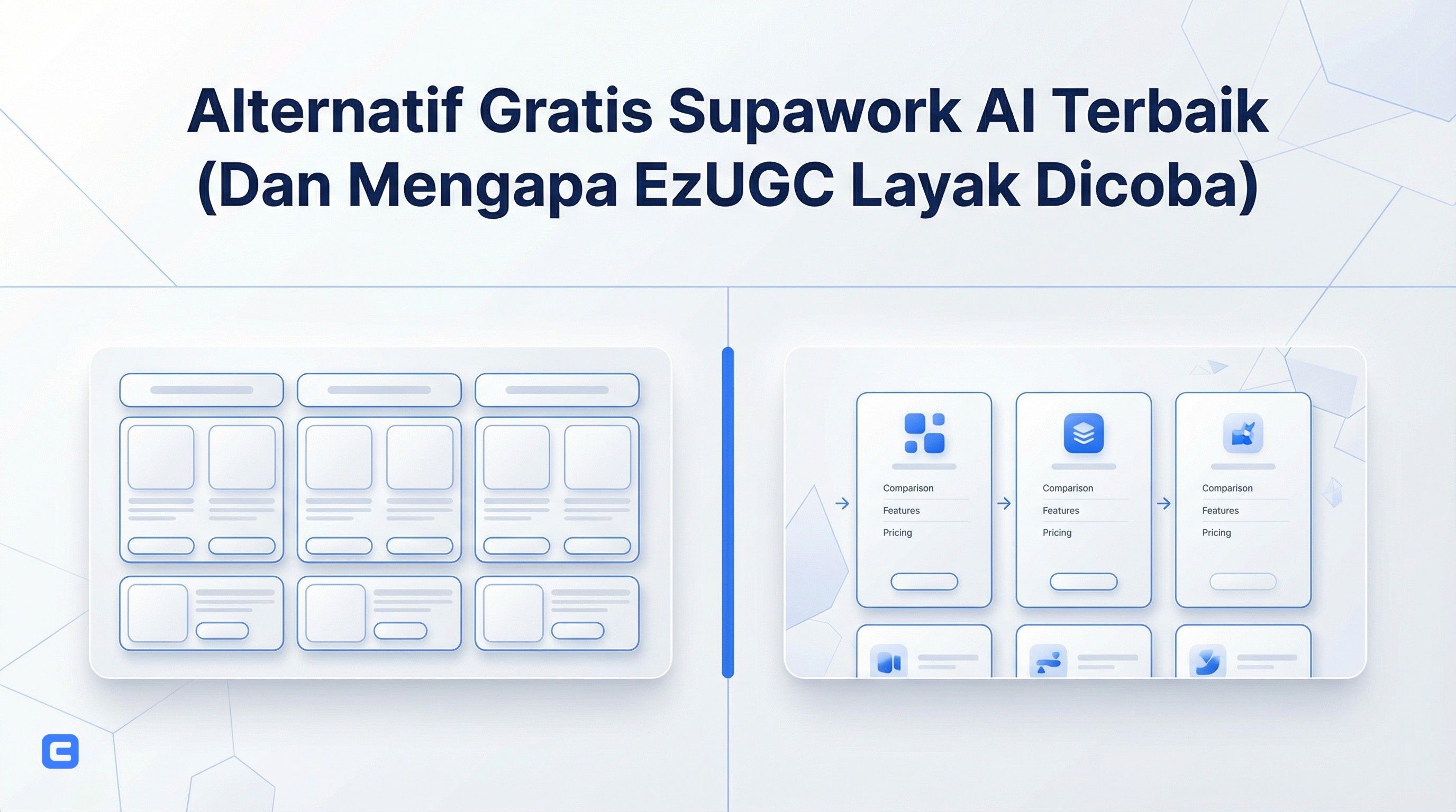 Alternatif Gratis Supawork AI Terbaik (Dan Mengapa EzUGC Layak Dicoba)