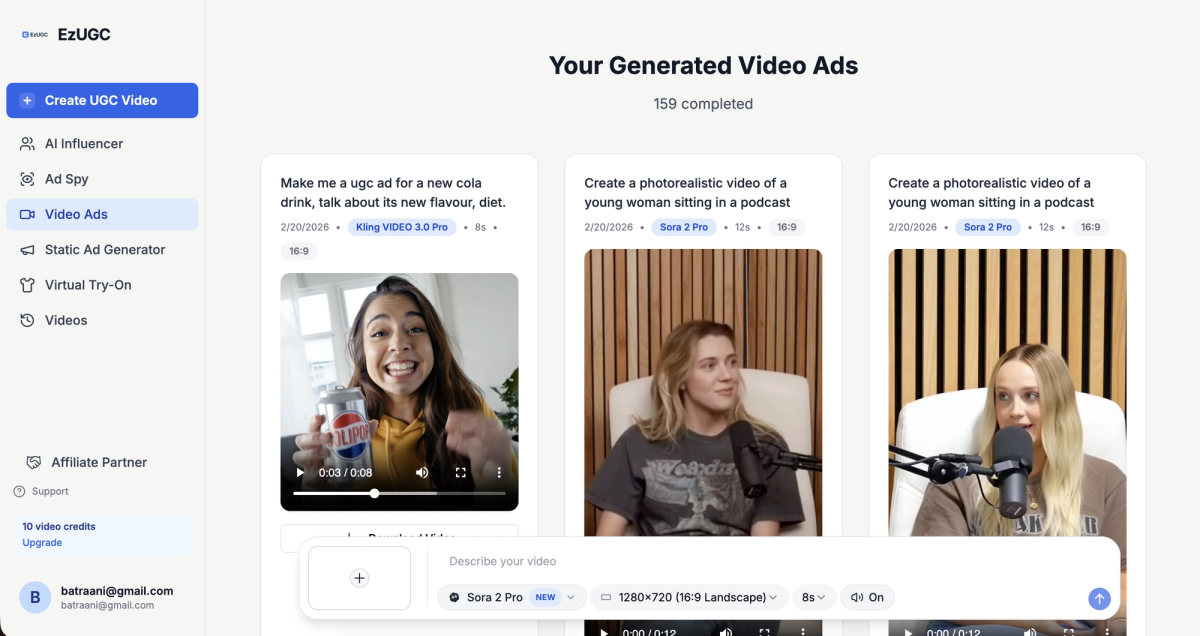 Illustration for How to Create AI UGC Ads Step by Step [2026]