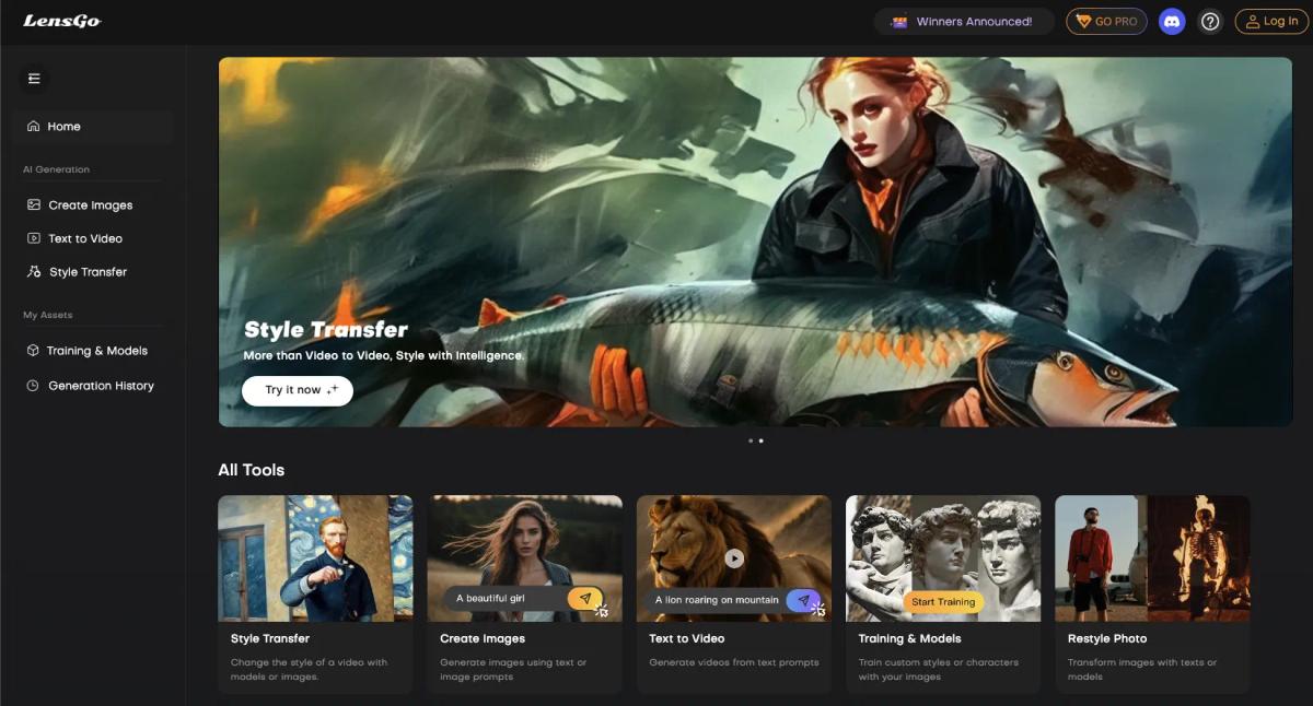 Illustration for LensGo AI: Free AI Video and Image Generator - The Complete AI Solution