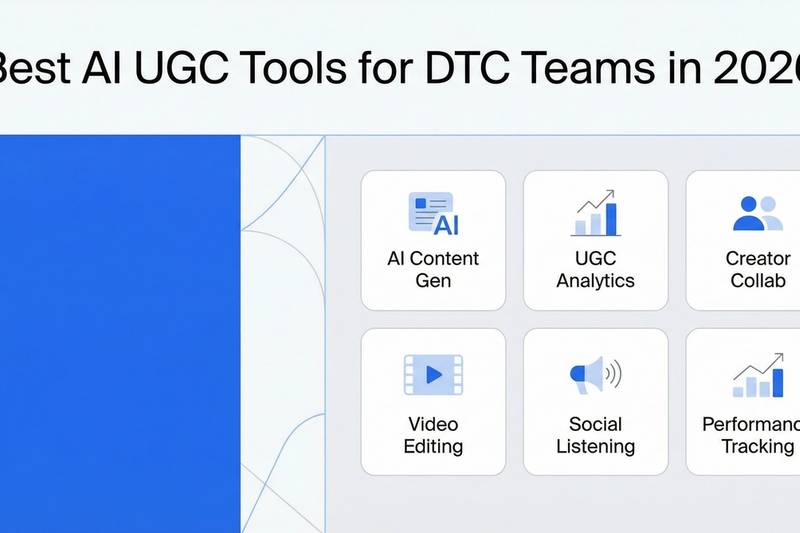 Best AI UGC Tools for DTC Teams in 2026