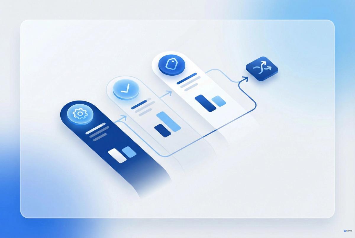 decision flowchart for choosing AI tools - EzUGC Blog