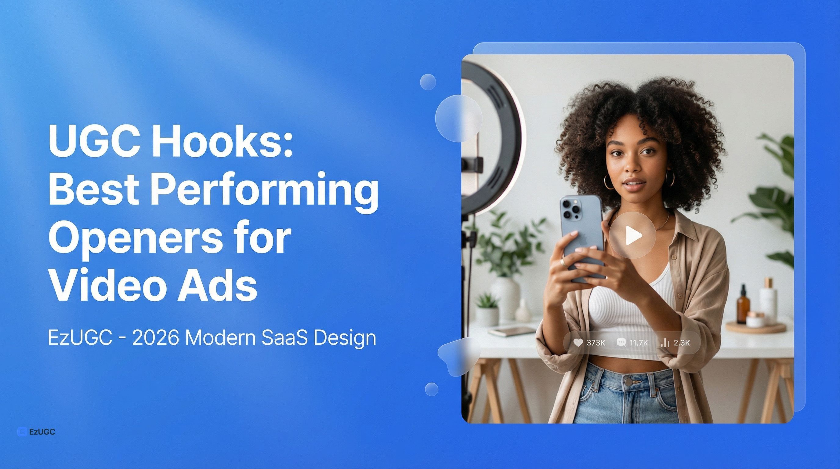 UGC Hooks: Best Performing Openers for Video Ads - EzUGC Blog