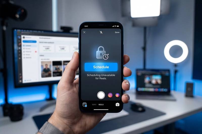 Why You Can’t Schedule Reels on Instagram in 2026 hero banner
