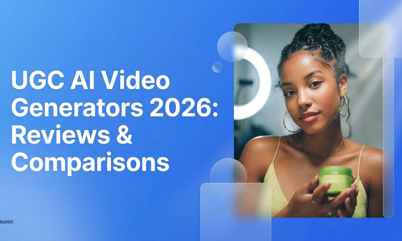 UGC AI Video Generators 2026: Reviews & Comparisons - EzUGC Blog