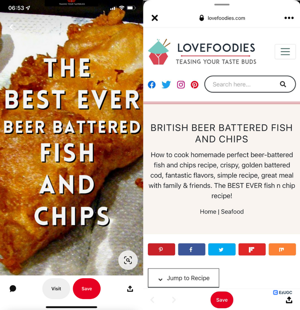 Blog post pin example