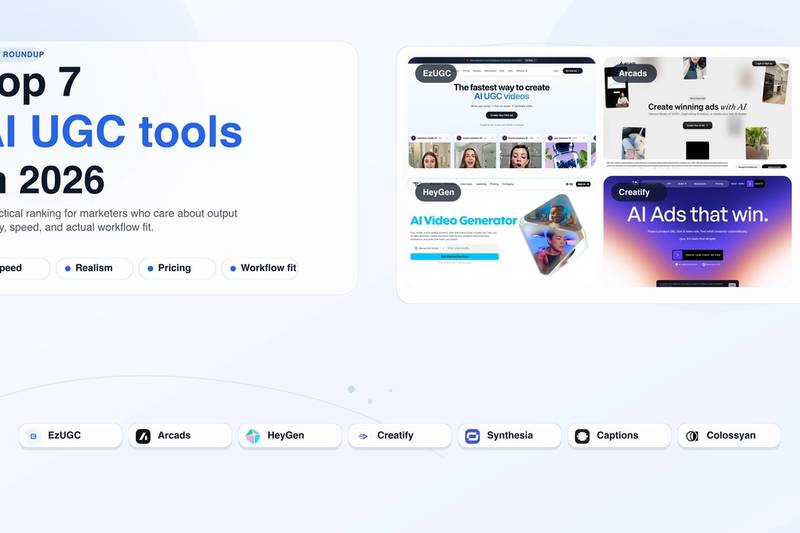 Top 7 AI UGC tools in 2026