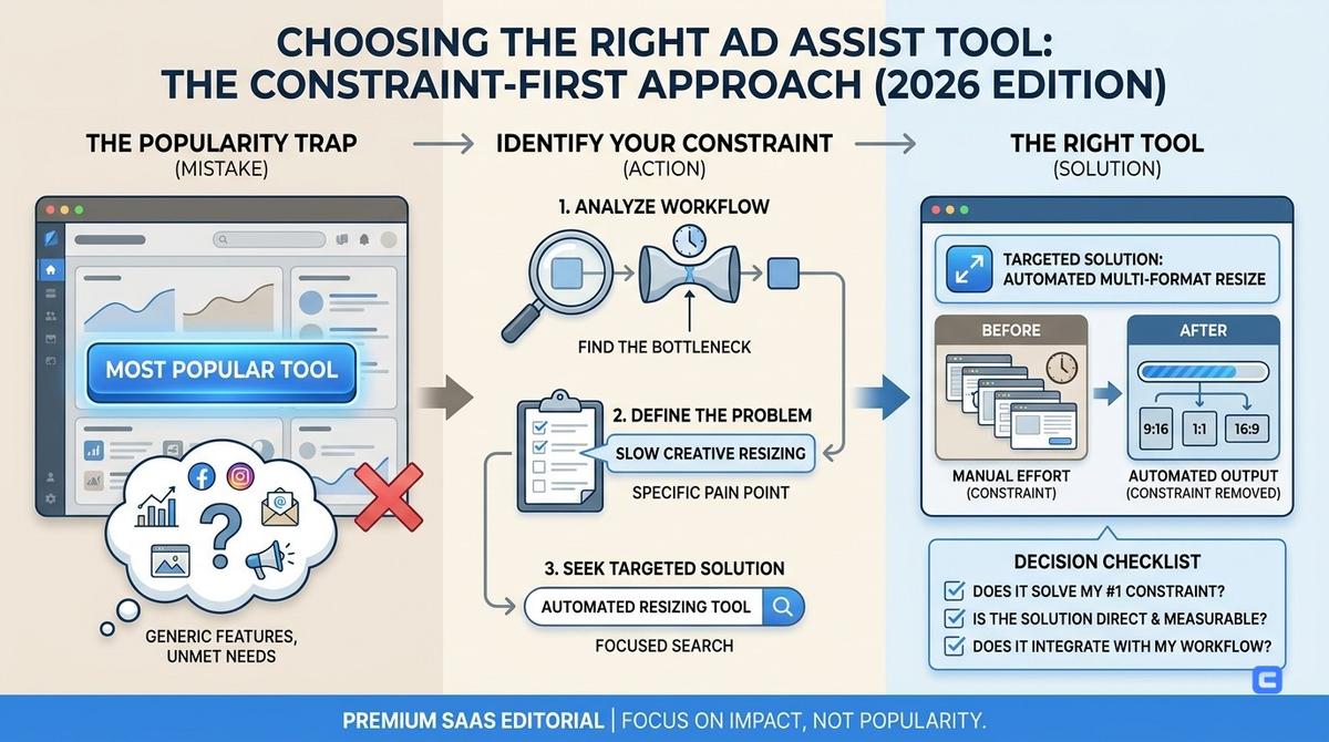 Editorial illustration for How to choose the right ad assist tool
