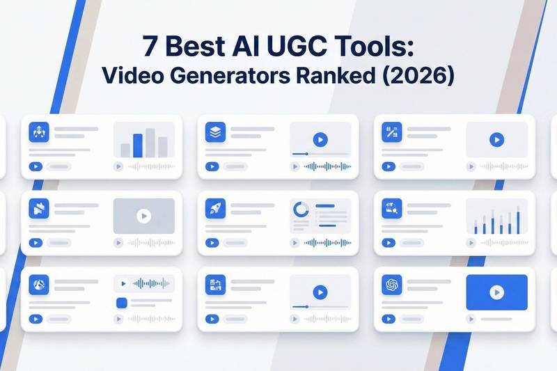 7 Best AI UGC Tools: Video Generators Ranked (2026)