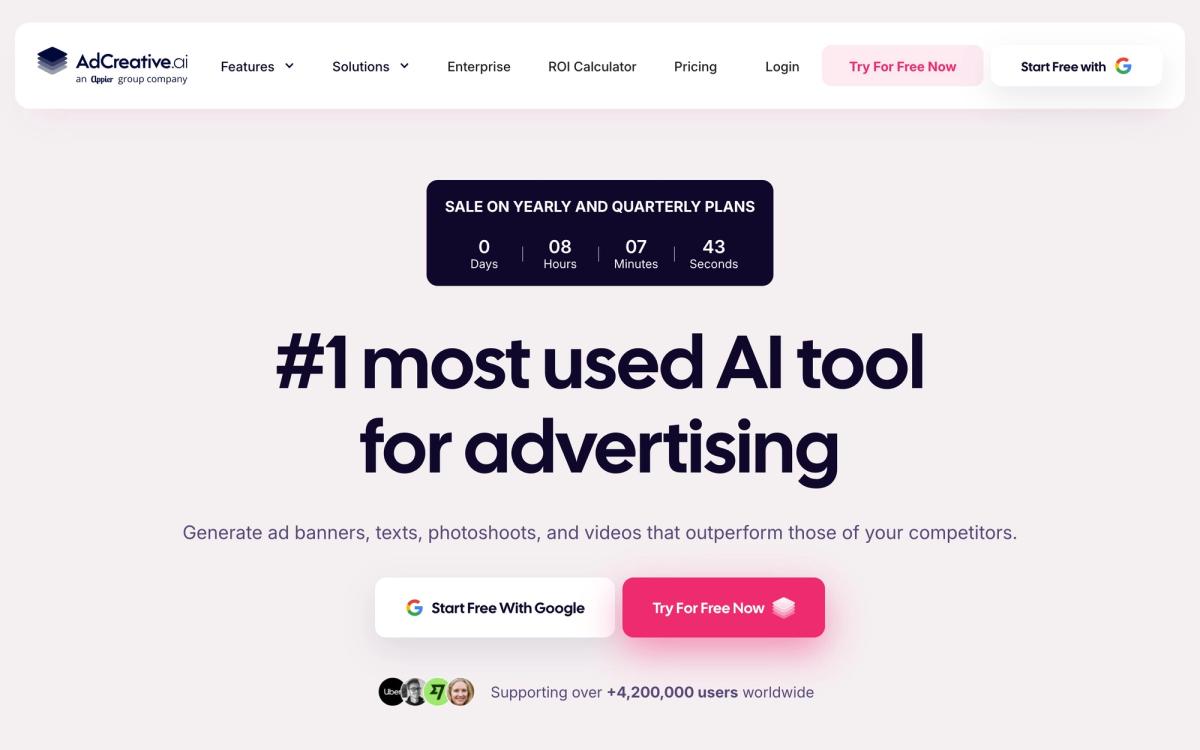 7. AdCreative.ai - hero screenshot