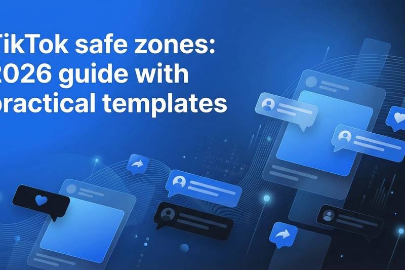 TikTok safe zones: 2026 guide with practical templates