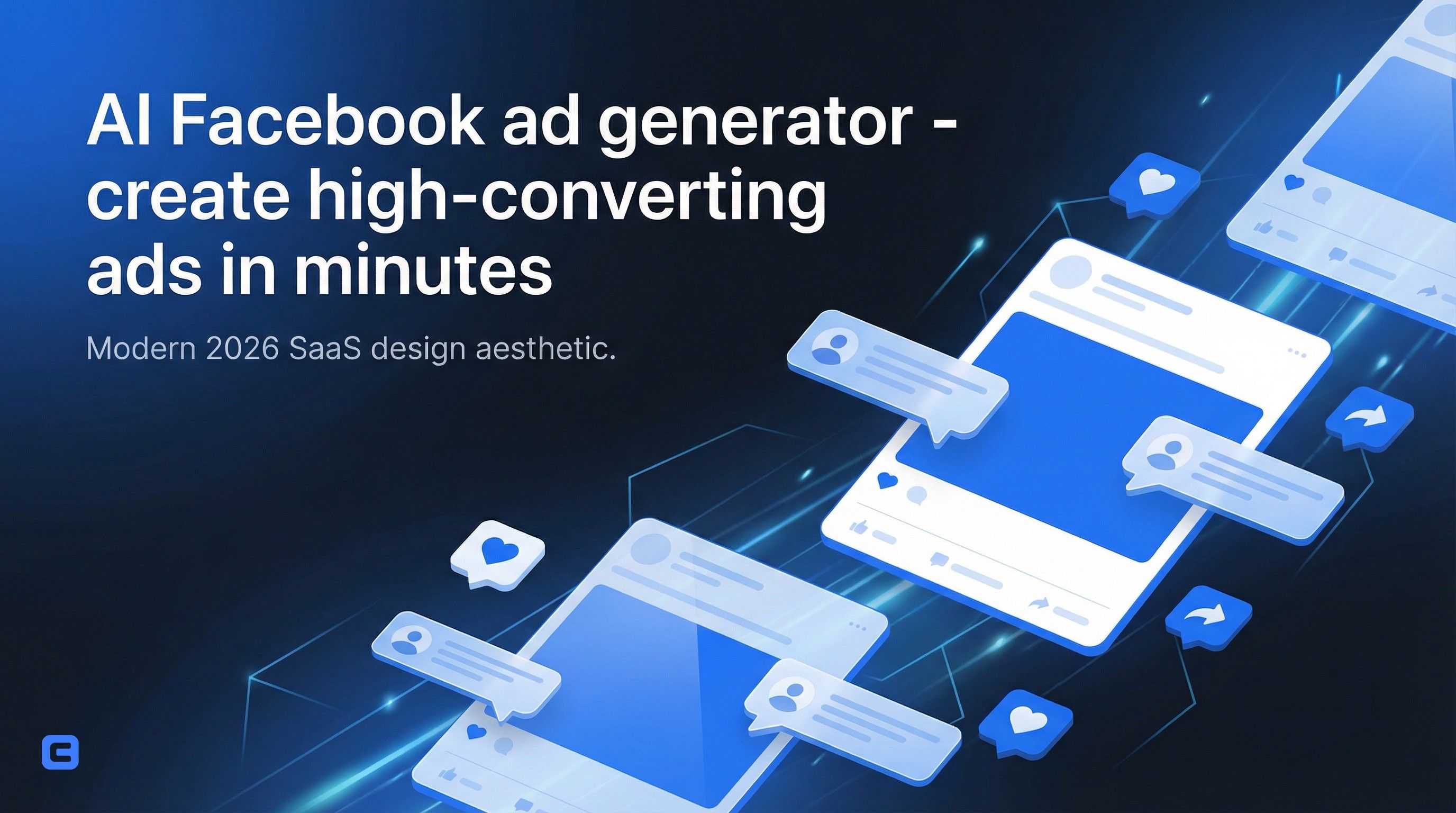 AI Facebook ad generator - create high-converting ads in minutes