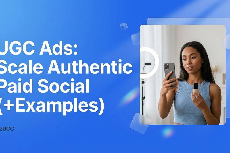 UGC Ads: Scale Authentic Paid Social (+Examples) - EzUGC Blog