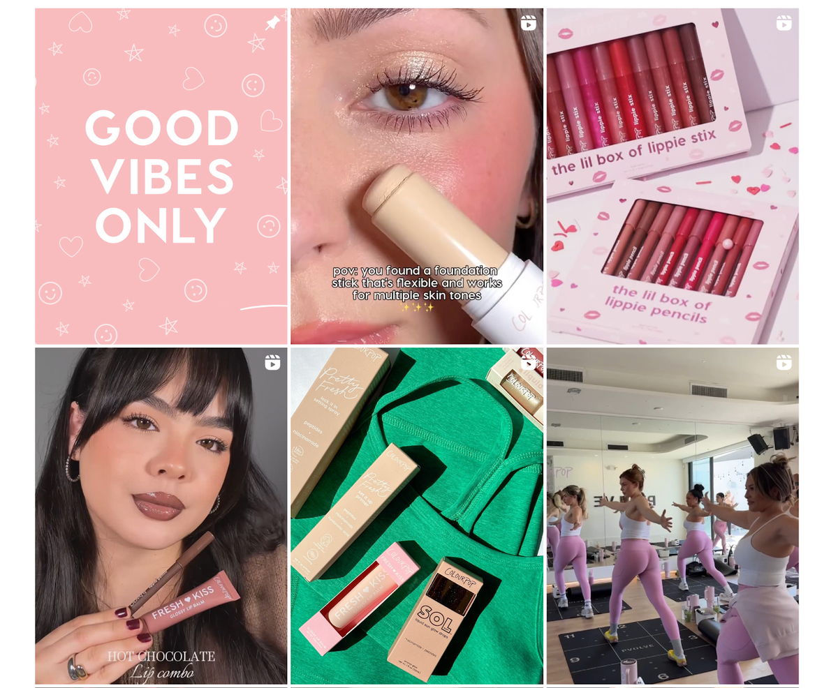 5. ColourPop Cosmetics - hero screenshot