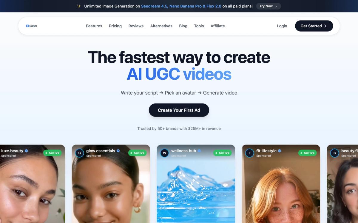 Kenapa EzUGC Layak Dicoba - hero screenshot