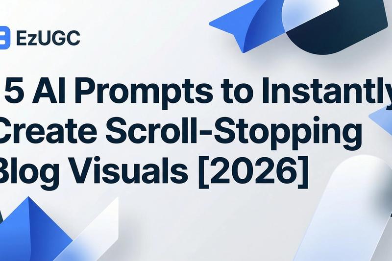Exact AI prompts for creating marketing visuals, UGC videos, and social ads. Real examples, not theory. Copy-paste ready.