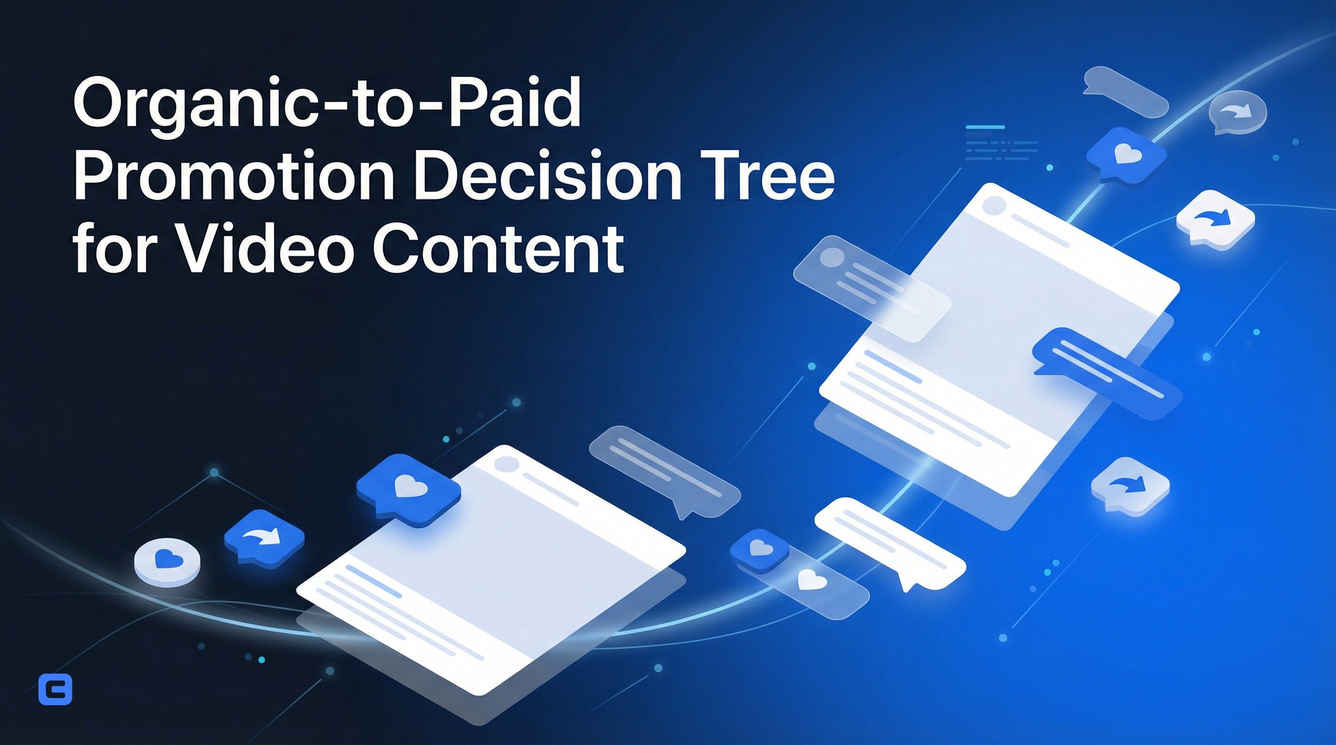 Organic-to-Paid Promotion Decision Tree for Video Content
