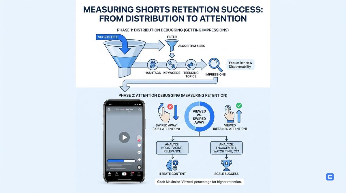 Editorial illustration for How to measure Shorts retention success