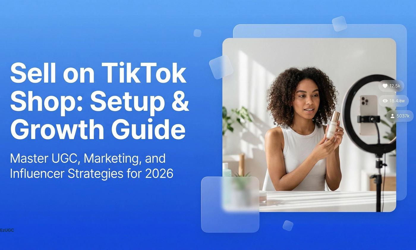 Sell on TikTok Shop: Setup & Growth Guide - EzUGC Blog