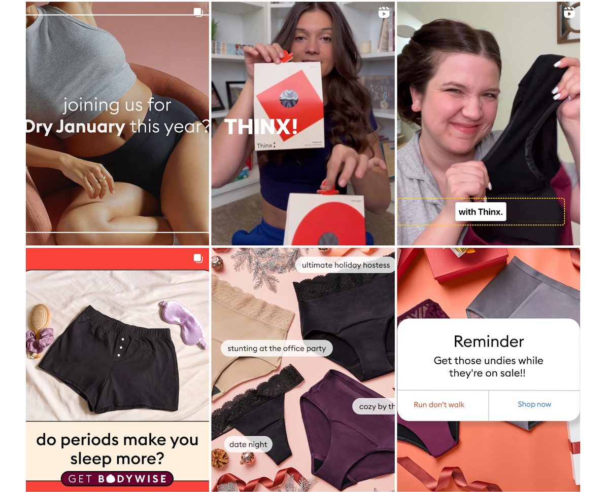 19. Thinx - hero screenshot