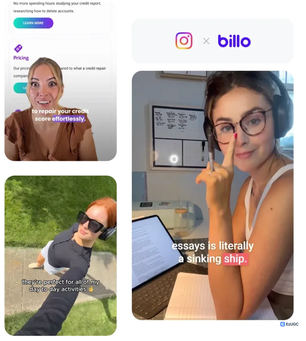 billo instagram vs tiktok