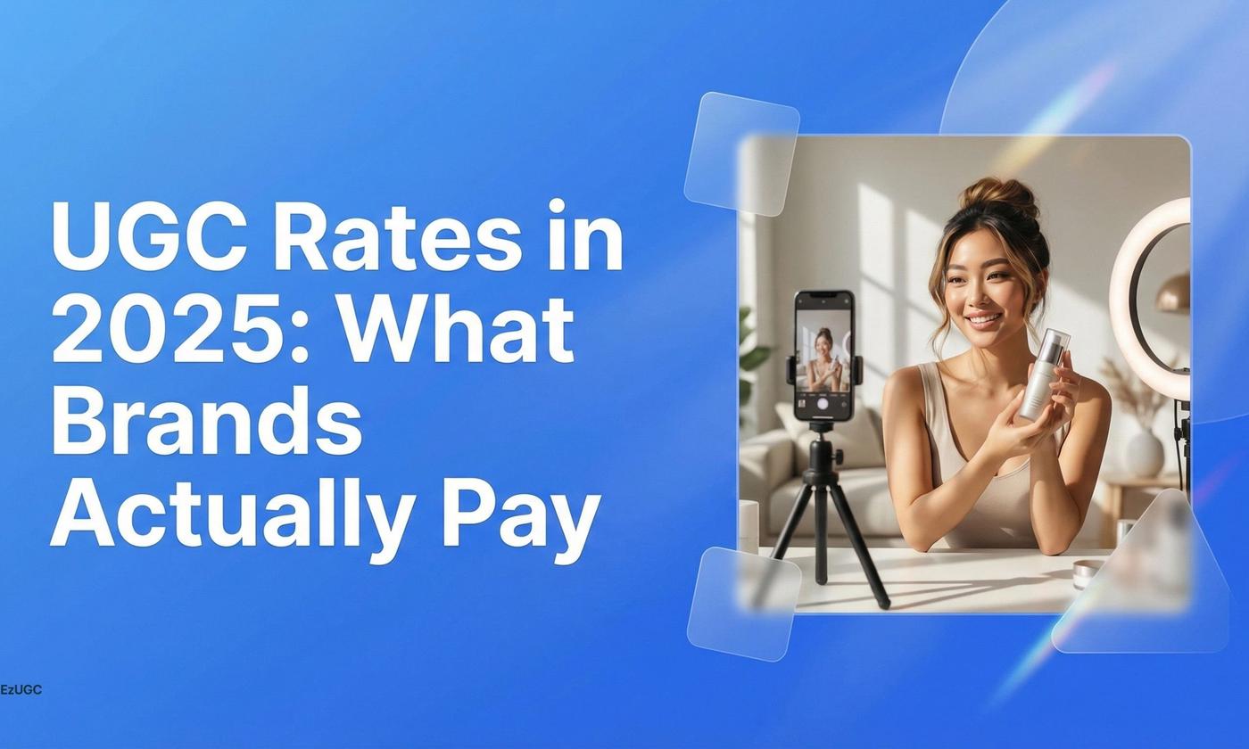 UGC Rates in 2026: What Brands Actually Pay - EzUGC Blog