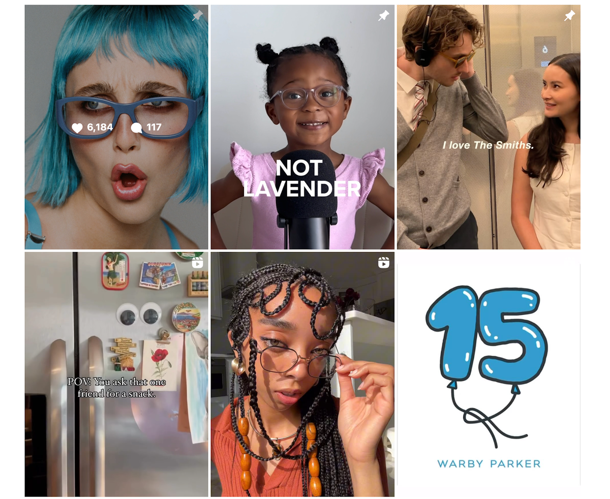11. Warby Parker - hero screenshot