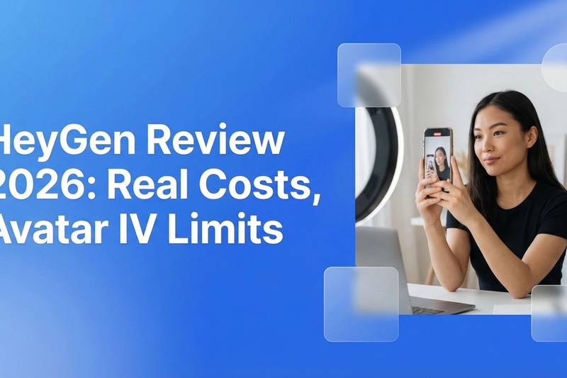 HeyGen Review 2026: Real Costs, Avatar IV Limits - EzUGC Blog