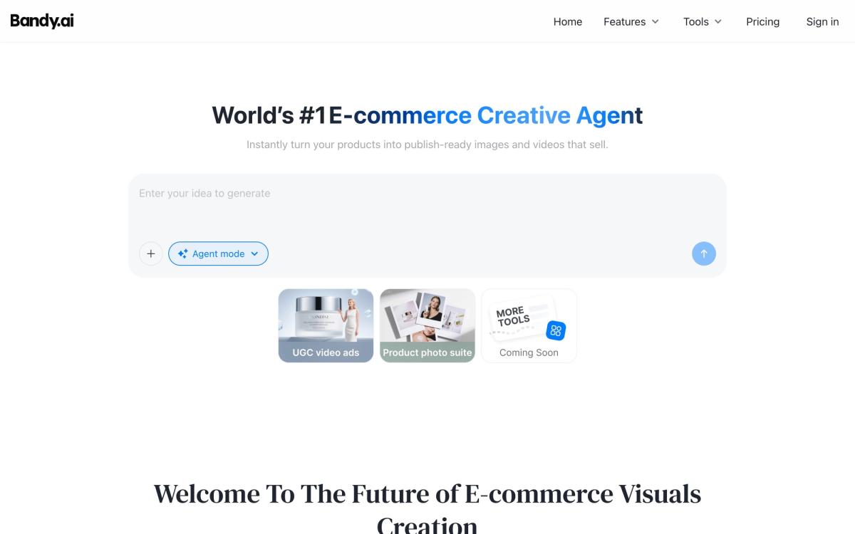 10. Bandy.ai - hero screenshot