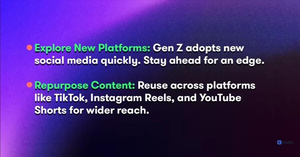 gen z marketing platforms