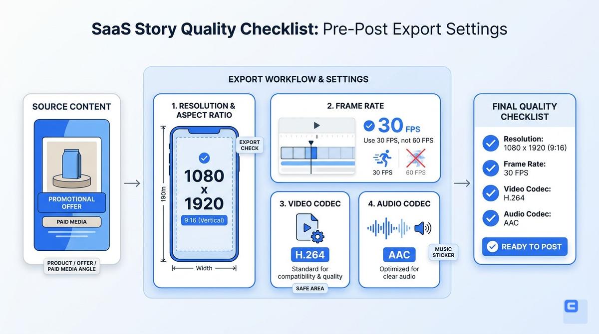 Editorial illustration for A simple quality checklist before you post