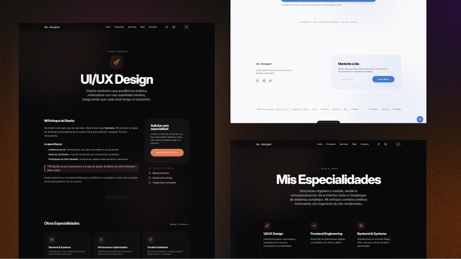 Minimalist Portfolio Template