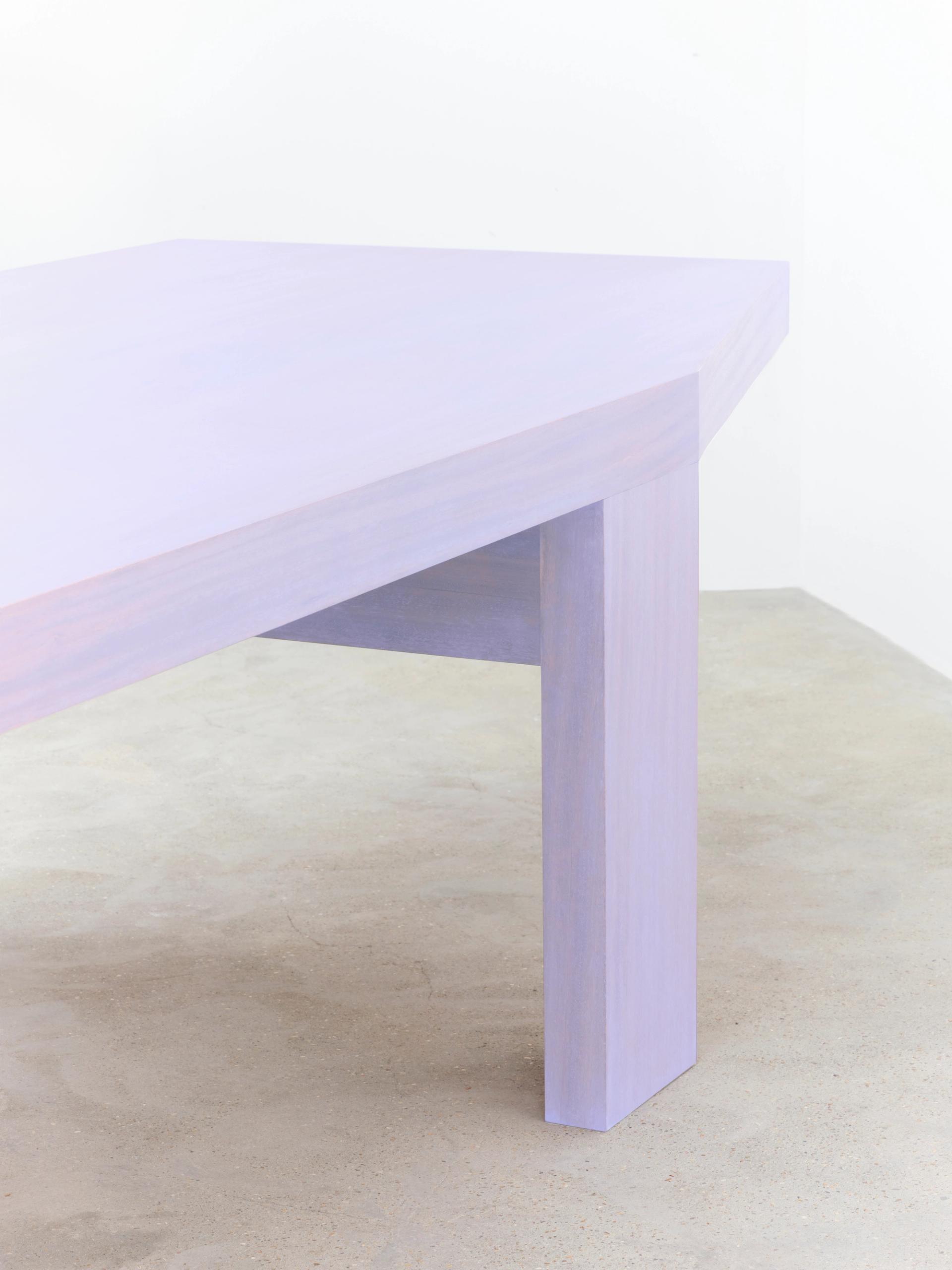 Dining table for former presbytère