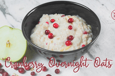 NEW Recipe! Cranberry Overnight Oats card image