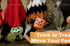 Trick or Treat Move Your Feet - 10 Ways to Stay Fit & Healthy Over the Holidays card image