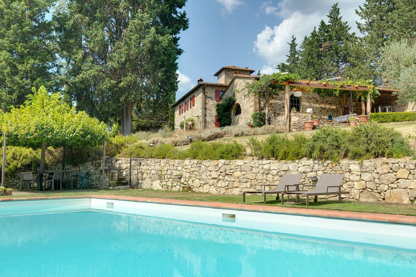 The house above, the water below