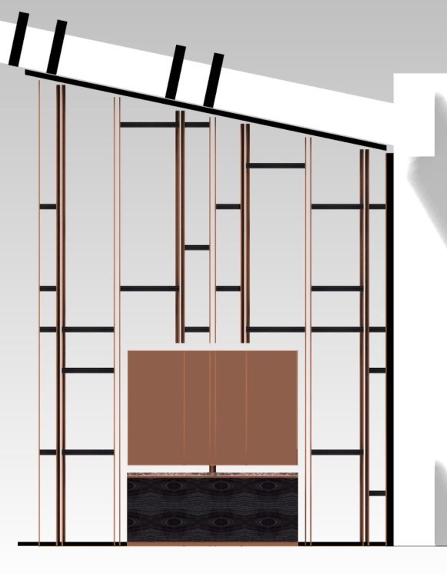 The library in elevation, second version