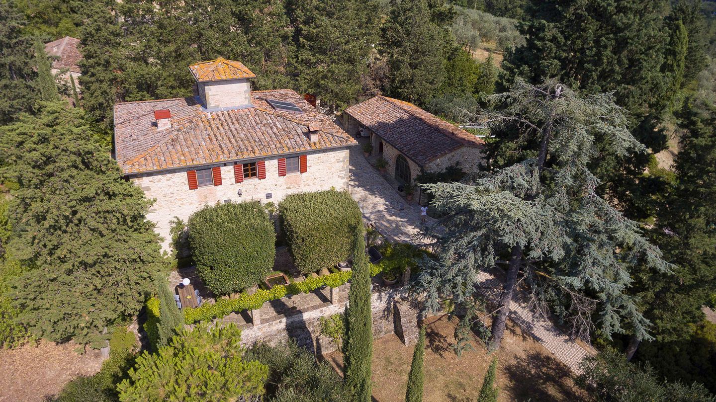 La casa sola tra gli olivi