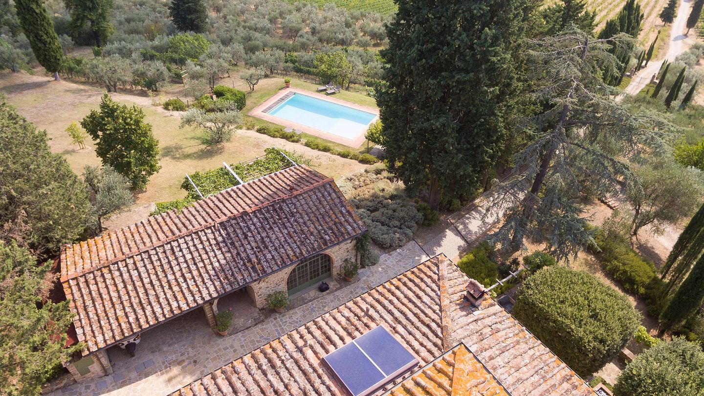 I coppi da vicino, la piscina oltre