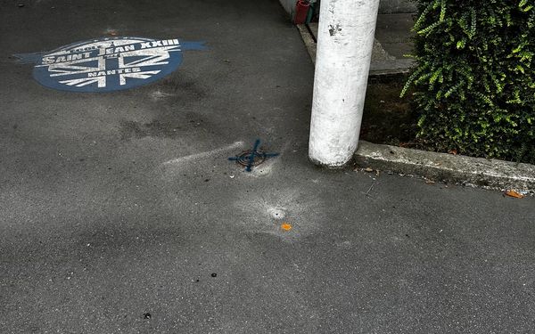 Fuite sur une bouche à clé.
