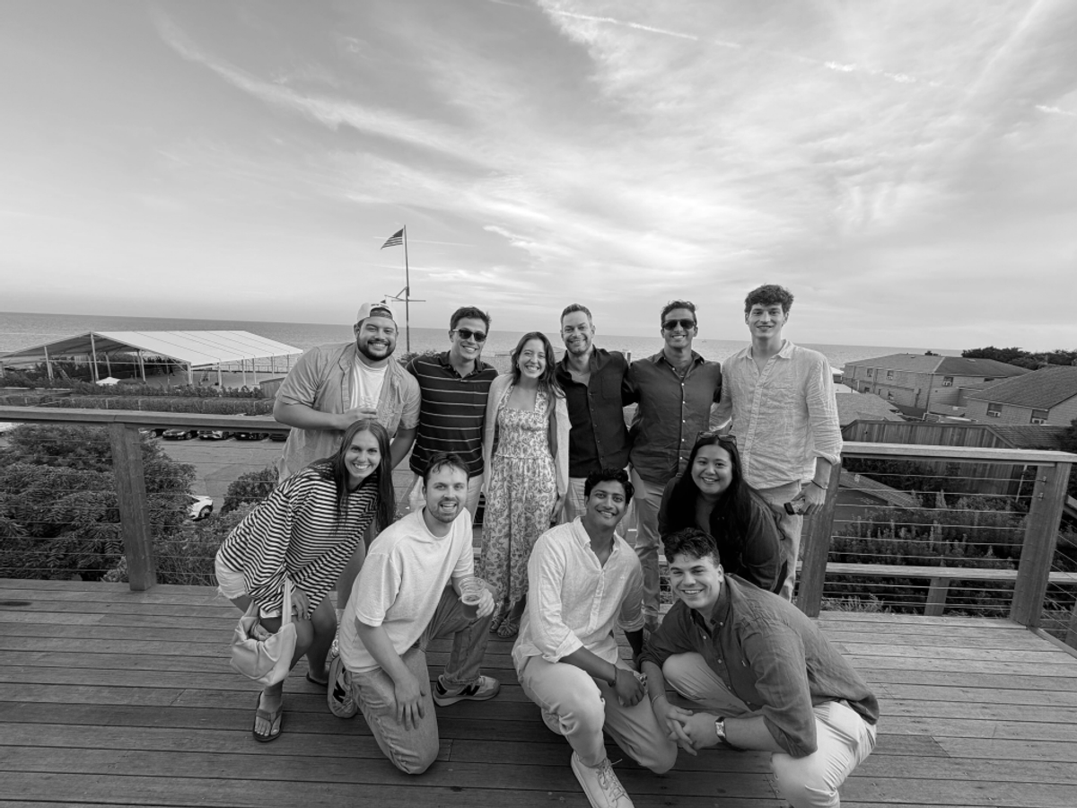 Qualitate team together on a retreat